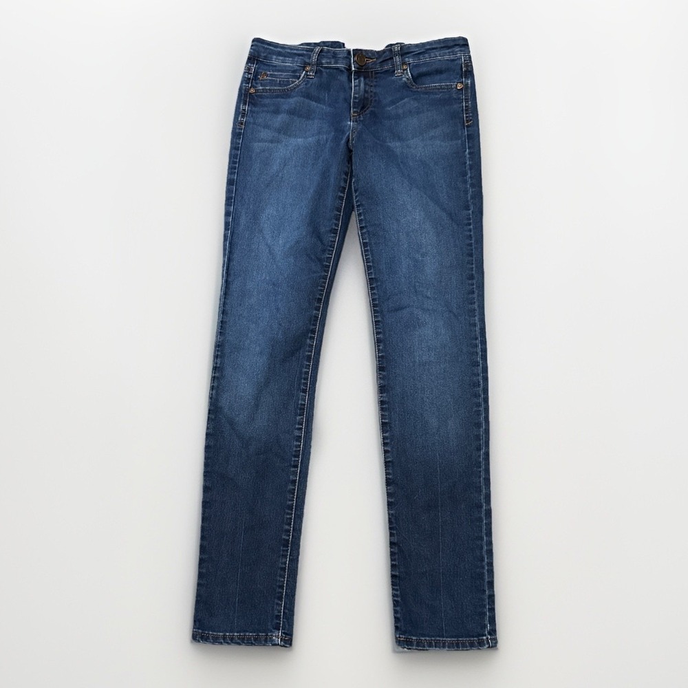 Kut From The Kloth Jeans Womens Sz 6 Blue Sienna Skinny Low Rise‎ 30x30